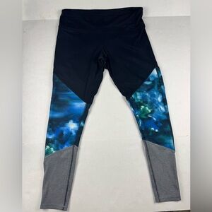 Target Black and Blue Patterned Leggings